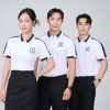 Mẫu Áo Polo Đồng Phục Công Ty Aircool Màu Xanh Đen - 1