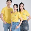 Mẫu Áo Polo Đồng Phục Công Ty Be Màu Vàng Cúc