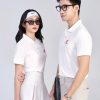 Mẫu Áo Polo Đồng Phục Công Ty Honda Màu Trắng - 1