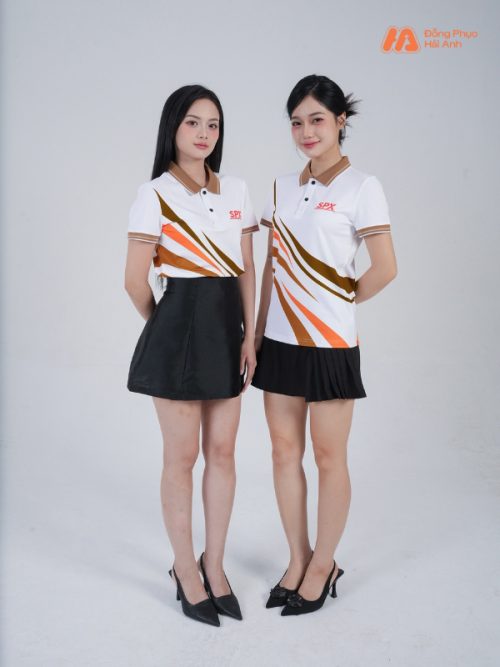 Mẫu Áo Polo Đồng Phục Công Ty In Chuyển Nhiệt Shopee Express - 2