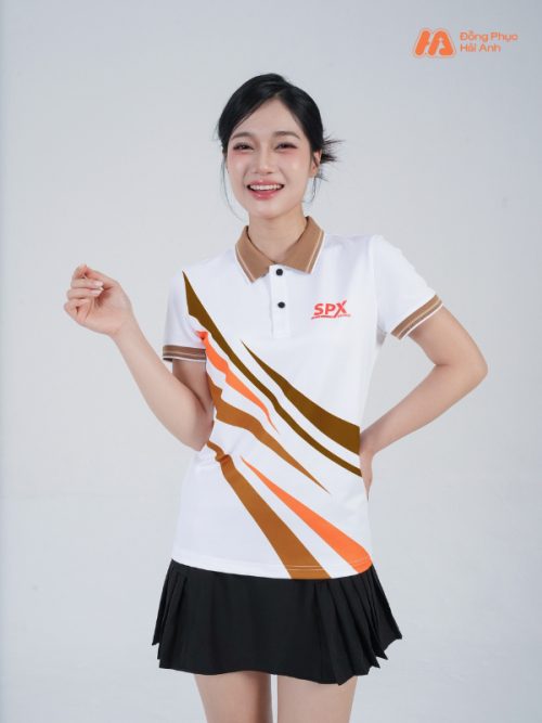 Mẫu Áo Polo Đồng Phục Công Ty In Chuyển Nhiệt Shopee Express - 3