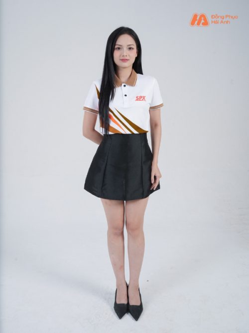Mẫu Áo Polo Đồng Phục Công Ty In Chuyển Nhiệt Shopee Express - 4