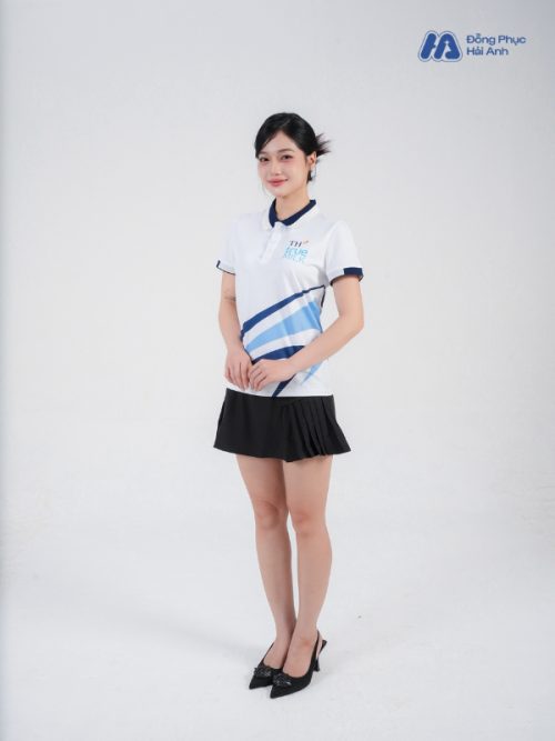 Mẫu Áo Polo Đồng Phục Công Ty In Chuyển Nhiệt TH True Milk-3