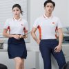Mẫu Áo Polo Đồng Phục Công Ty Mastercard Màu Trắng Gạo - 1
