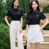 Mẫu Áo Polo Đồng Phục Công Ty Timeless Màu Đen - 1