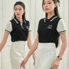 Mẫu Áo Polo Đồng Phục Công Ty Mazda Màu Đen - 1