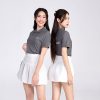 Mẫu Áo Polo Đồng Phục Công Ty ShopDunk Màu Xám -1