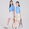 Mẫu Áo Polo Đồng Phục Công Ty Dell Màu Xanh Biển - 1