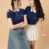Mẫu Áo Polo Đồng Phục Vietinbank Màu Xanh Đen - 1