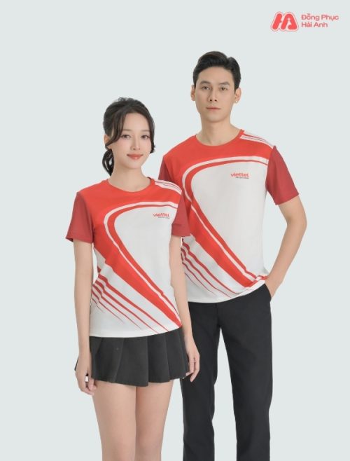 Mẫu Áo Thun Đồng Phục Công Ty Viettel - 2