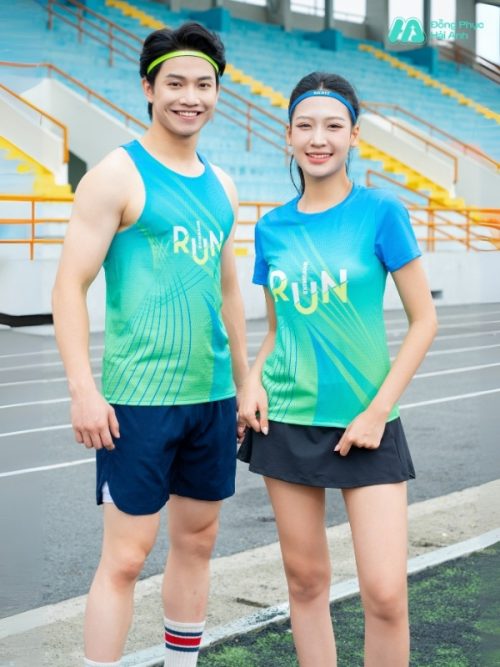 Mẫu Áo Thun Đồng Phục In Chuyển Nhiệt Eximbank Run - 2