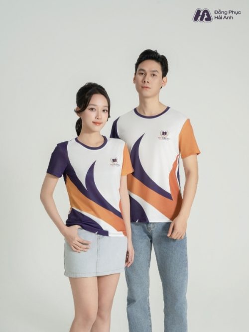 Mẫu Áo Thun Đồng Phục In Chuyển Nhiệt Vinschool - 1