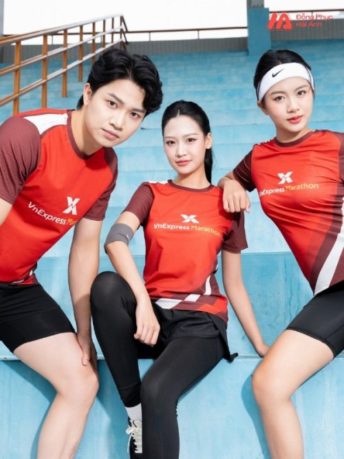 Mẫu Áo Thun Đồng Phục In Chuyển Nhiệt VnExpress Marathon - 1