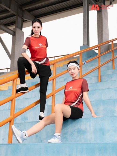 Mẫu Áo Thun Đồng Phục In Chuyển Nhiệt VnExpress Marathon - 2