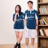  Visual tươi mới từ mẫu áo Đam Mee xanh coban cực kỳ trendy và bắt mắt