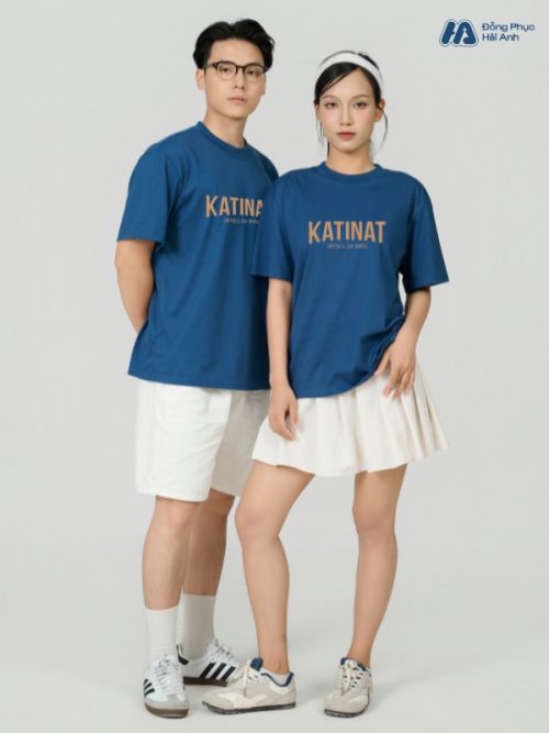 Mẫu Áo Thun Đồng Phục Công Ty FastUni Màu Xanh Navy - 3