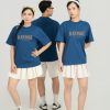Mẫu Áo Thun Đồng Phục Công Ty FastUni Màu Xanh Navy - 1