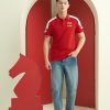 Mẫu Áo Polo Đồng Phục Công Ty Màu Đỏ FastUni