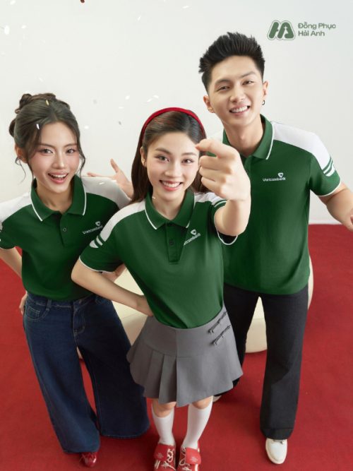 Mẫu Áo Polo Đồng Phục Công Ty Màu Ve Chai FastUni-2