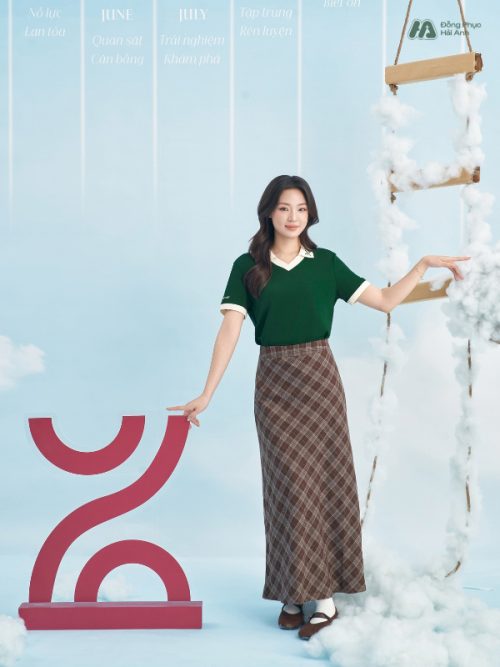 Mẫu Áo Polo Đồng Phục Công Ty Màu Xanh Iris Rise Up - 3