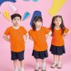 Mẫu Áo Thun Đồng Phục Mầm Non Hacool 01 Màu Cam Tươi - 3