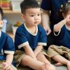 Mẫu Áo Thun Đồng Phục Mầm Non Hacool 01 Màu Xanh Đen - 1