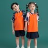 Mẫu Đồng Phục Mầm Non Hacool 01 Màu Cam Tươi - 1