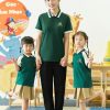 Mẫu Đồng Phục Mầm Non Hacool 01 Màu Xanh Iris - 1