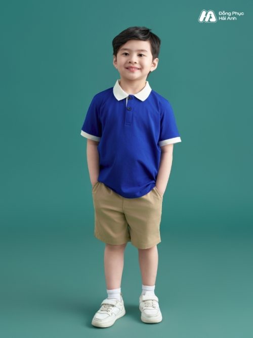 Mẫu Đồng Phục Mầm Non Hacool 02 Màu Bích - 4
