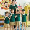 Mẫu Đồng Phục Mầm Non Hacool 02 Màu Xanh Iris - 4