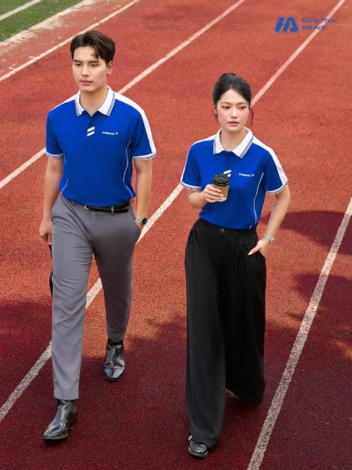 Mẫu Áo Thun Polo Đồng Phục Công Ty Aircool 03 Bích - 4