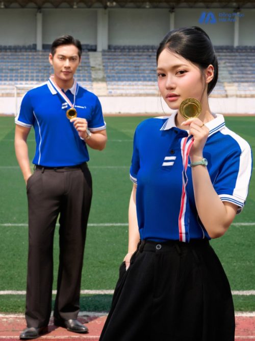 Mẫu Áo Thun Polo Đồng Phục Công Ty Aircool 03 Bích - 2