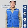 Mẫu đồng phục áo lưới bảo hộ lao động mã 01 màu bích - 1