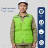 Mẫu Đồng Phục Áo Lưới Bảo Hộ Lao Động Mã 01 Màu Xanh Chuối - 1
