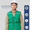 Mẫu Đồng Phục Áo Lưới Bảo Hộ Lao Động Mã 01 Màu Xanh Lá - Hình 1
