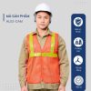 Mẫu Đồng Phục Áo Lưới Bảo Hộ Lao Động Mã 02 Màu Cam - 1