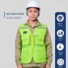 Mẫu Đồng Phục Áo Lưới Bảo Hộ Lao Động Mã 03 Màu Xanh Chuối - Hình 1