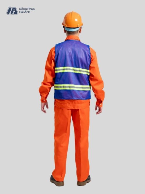 Mẫu Đồng Phục Áo Lưới Bảo Hộ Lao Động Mã 04 Màu Bích - 2