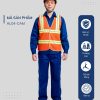 Mẫu Đồng Phục Áo Lưới Bảo Hộ Lao Động Mã 04 Màu Cam - 1