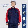 Mẫu Đồng Phục Bảo Hộ Lao Động Vải Kaki 65 Mã 39 Màu Xanh Than - 1