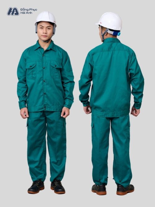 Mẫu Đồng Phục Bảo Hộ Lao Động Vải Kaki Mã 20 - 3