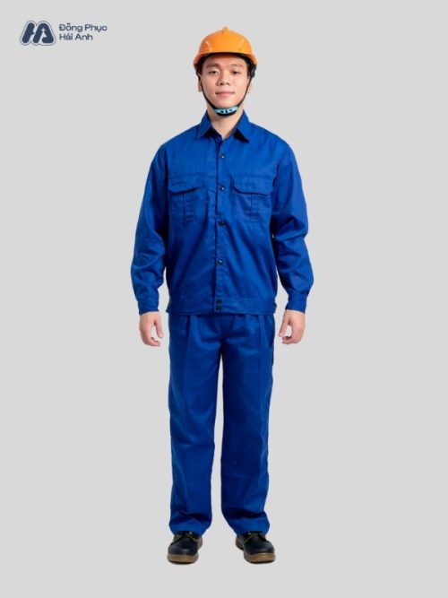 Mẫu Đồng Phục Bảo Hộ Lao Động Vải Kaki Protect 2.1 Mã 18 Màu Bích - 7
