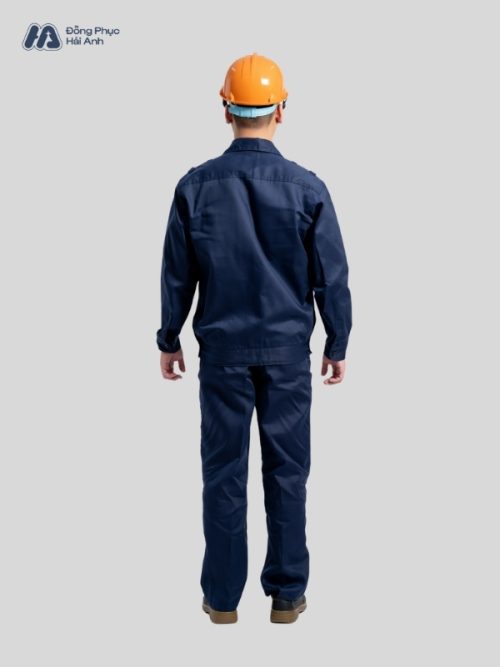 Mẫu Đồng Phục Bảo Hộ Lao Động Vải Kaki Protect 2.1 Mã 19 Màu Xanh Đen - 6