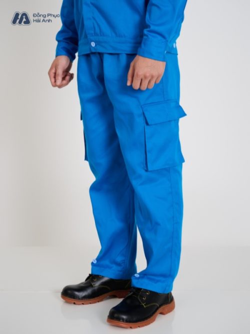 Mẫu Đồng Phục Bảo Hộ Lao Động Vải Kaki Protect 3.1 Mã 25 Màu Bích - 7