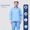 Mẫu Đồng Phục Bảo Hộ Lao Động Vải Kaki Protect 3.1 Mã 22 Màu Xanh Nhạt - 1