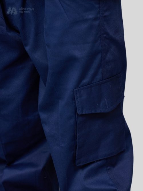 Mẫu Đồng Phục Bảo Hộ Lao Động Vải Kaki Protect 3.1 Mã 23 Màu Xanh Navy - 7