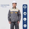Mẫu Đồng Phục Bảo Hộ Lao Động Vải Kaki Protect 3.1 Mã 36 Màu Ghi Đậm - 1