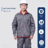 Mẫu Đồng Phục Bảo Hộ Lao Động Vải Kaki Protect 3.1 Mã 37 Màu Ghi Đậm - 1