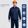 Mẫu Đồng Phục Bảo Hộ Lao Động Vải Pangrim 2.1 Mã 02 Màu Xanh Than - 1