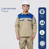 Mẫu Đồng Phục Bảo Hộ Lao Động Vải Pangrim 2.1 Mã 05 Màu Be - 1